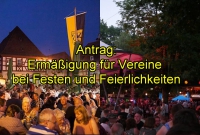 Antrag: Ermäßigungen für Vereine