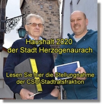 CSU Haushaltsrede 2020