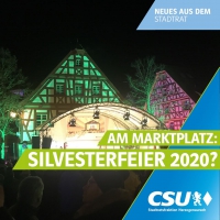 Antrag: Prüfung einer Silvesterfeier in der Innenstadt