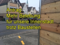 Antrag: Sondertopf für Stadtmarketingkampagne