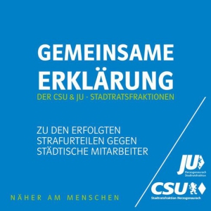 Stellungnahme: Strafverfahren Mitarbeiter der Stadt